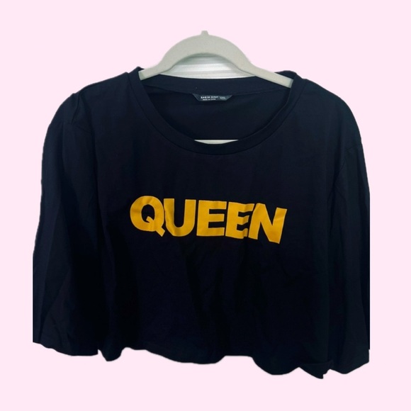 SHEIN Tops - Queen Crop Top 👑